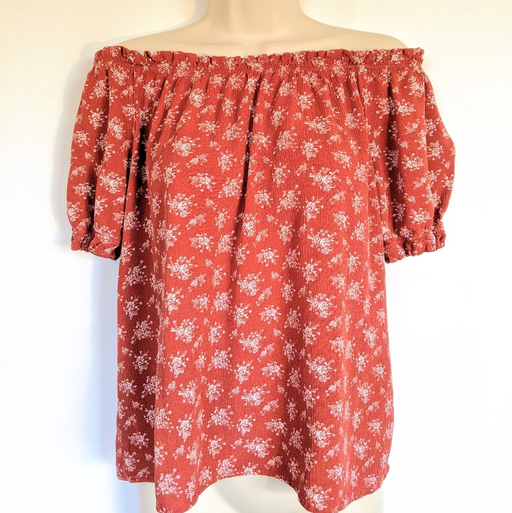 Poetry peasant short sleeve top